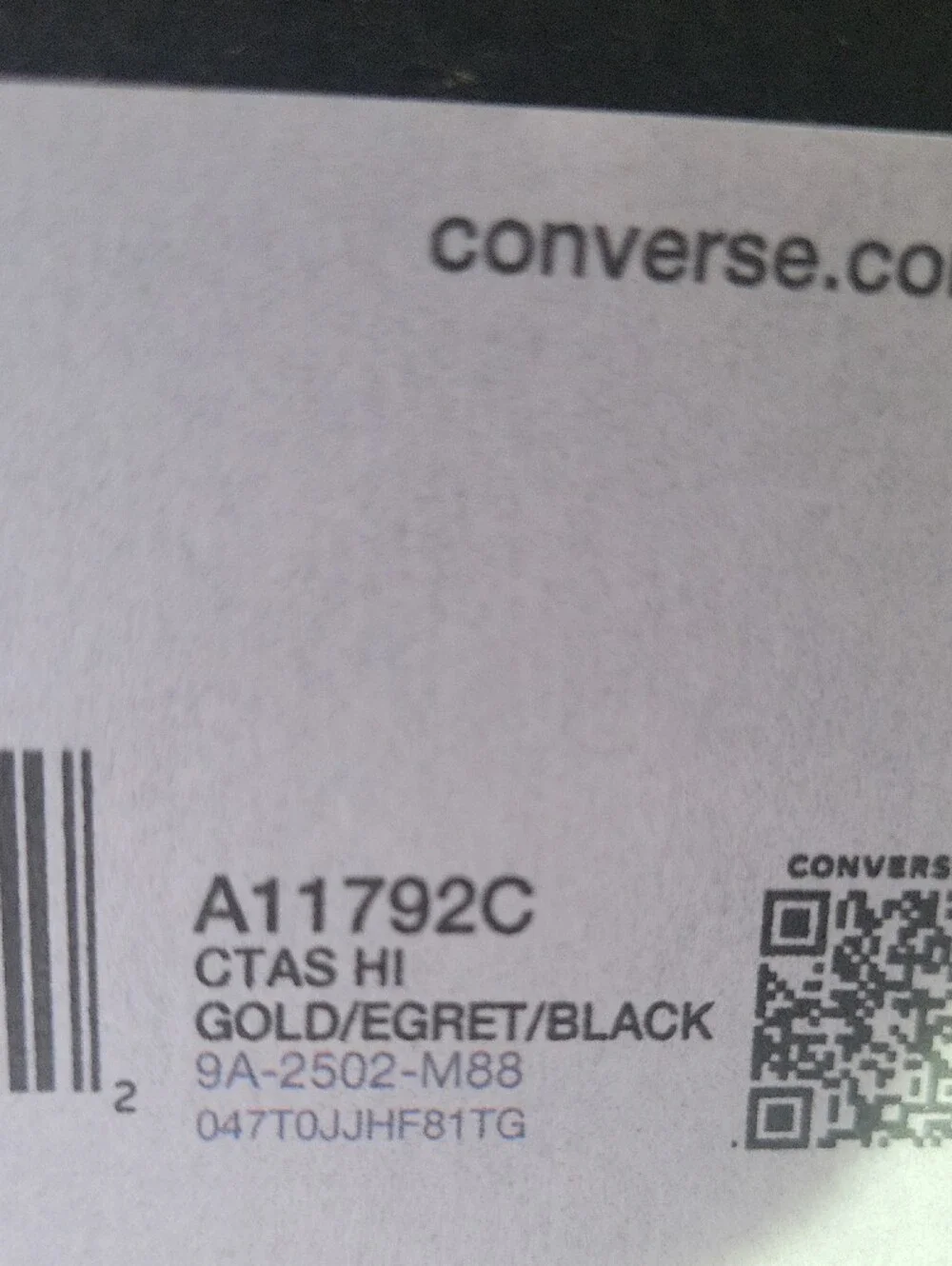 Converse Kids Metallic Rose Gold High Top Sneakers - White Soles